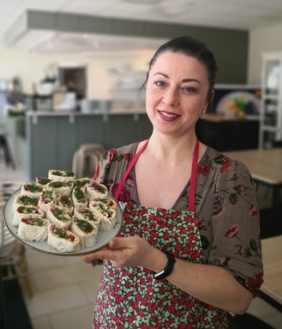 Micha med växtbaserade wraps